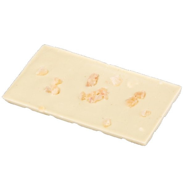 Biała czekolada M.Pelczar Chocolatier z herbatą matcha i kandyzowanym imbirem 85g