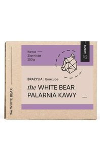 Kawa ziarnista The White Bear Brazylia Guaxupe A 250g