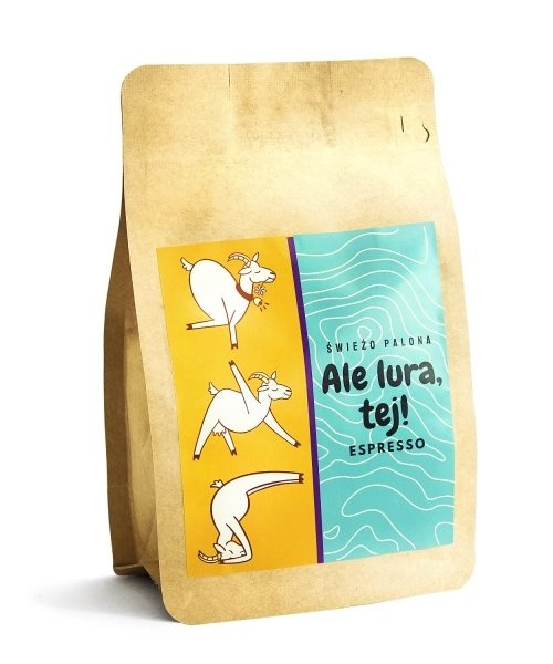 Kawa ziarnista Świeżo Palona Ale Lura, Tej! 250g - NIEDOSTĘPNY