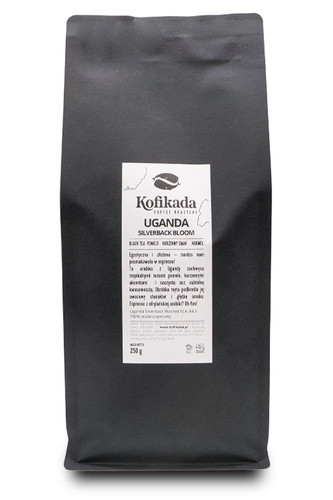 Kawa ziarnista Kofikada Uganda Silverback Washed Espresso 1kg - opinie w konesso.pl