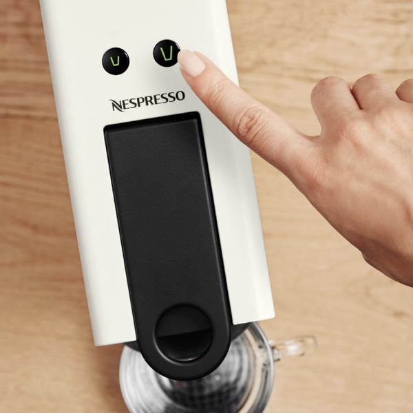 Ekspres na kapsułki Nespresso KRUPS Essenza Mini White XN110110 - Biały