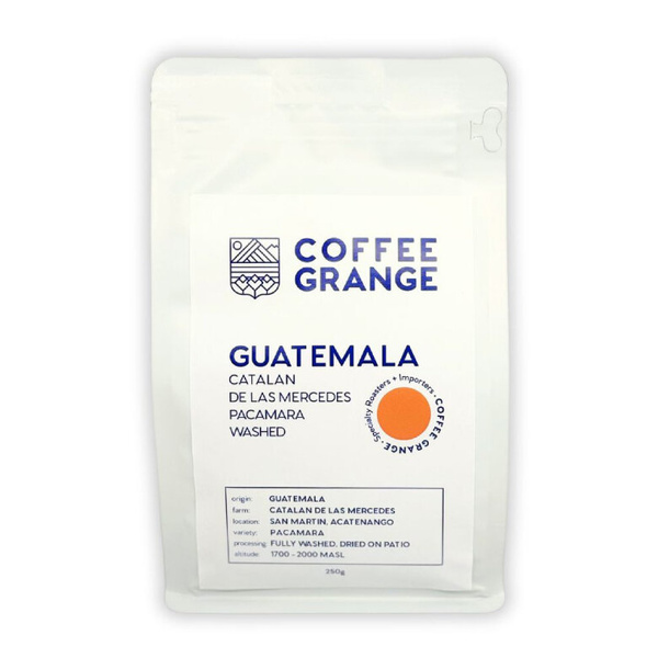 Kawa ziarnista Coffee Grange Guatemala Catalan de Las Mercedes Pacamara Washed 250g