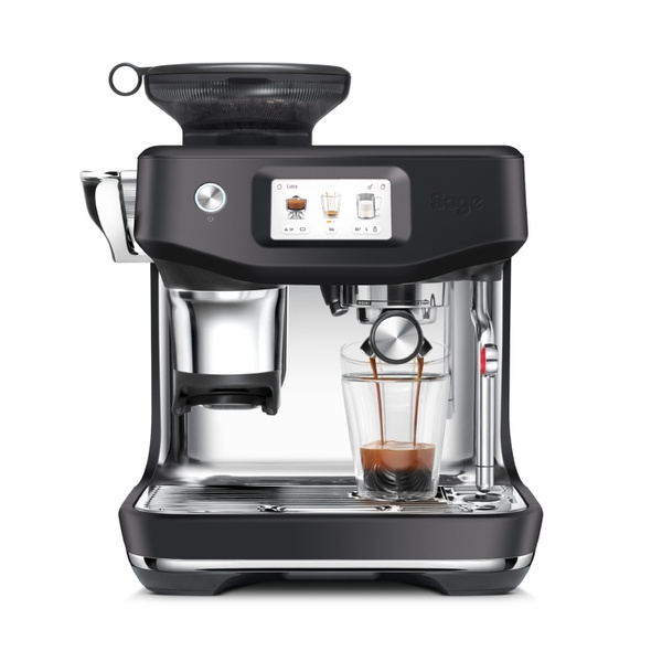 Ekspres do kawy Sage the Barista Touch™ Impress SES882BTR - Czarny + ZESTAW AKCESORIÓW BARISTY GRATIS