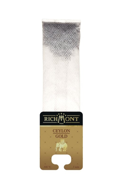 ZESTAW Herbata Richmont Ceylon Gold 12 saszetek + Szklanka Richmont Hot 370ml