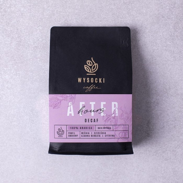 Kawa ziarnista Wysocki Coffee After Hours Decaf 250g