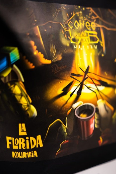 Kawa ziarnista Coffeelab Kolumbia La Florida 250g - NIEDOSTĘPNY