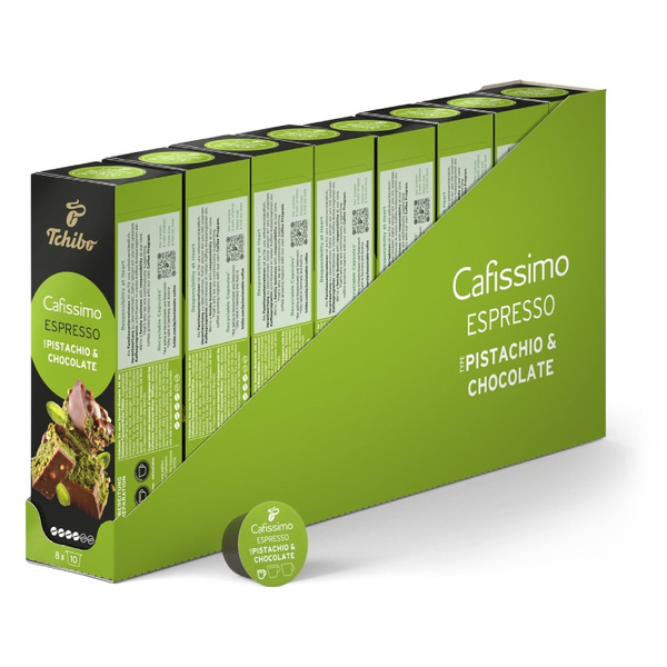 Kapsułki Tchibo Cafissimo Pistacchio Chocolate 10 szt. – NIEDOSTĘPNY