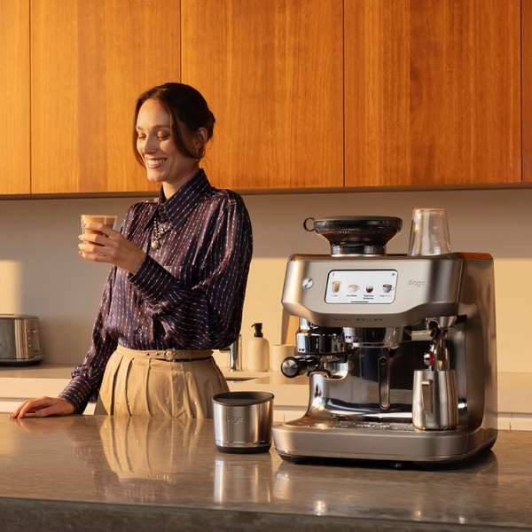 Ekspres do kawy Sage Oracle Dual Boiler SES995BSS - Srebrny