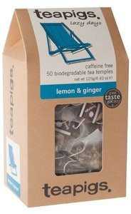 Ziołowa herbata teapigs Lemon & Ginger 50x2,5g - opinie w konesso.pl