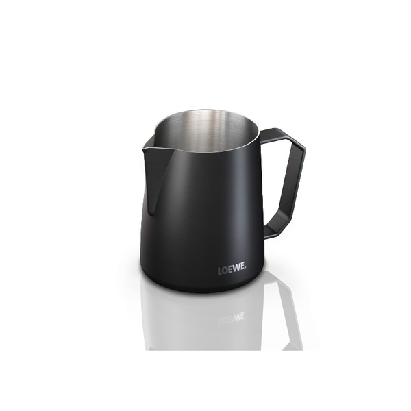 Dzbanek do spieniania mleka Loewe 600 ml - Czarny