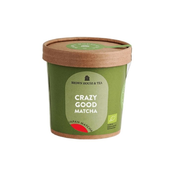 Zielona herbata Brown House & Tea CRAZY GOOD MATCHA - japońska matcha premium 40g – NIEDOSTĘPNY