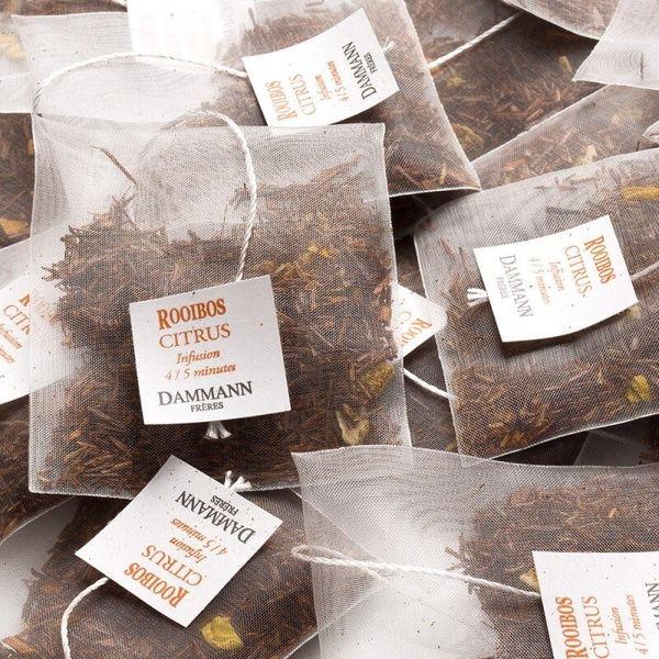 Herbata rooibos Dammann Tisane Rooibos Citrus 25 saszetek