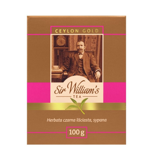 Czarna herbata liściasta Sir Williams Tea Ceylon Gold 100g
