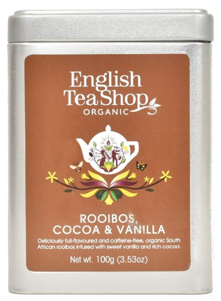 Herbata Rooibos English Tea Shop Rooibos Cocoa & Vanilla 100g