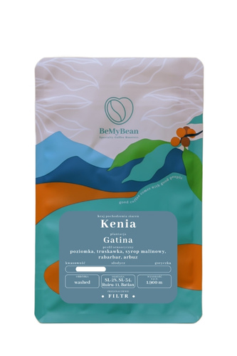 Kawa ziarnista BeMyBean Kenia Gatina Filtr 250g - opinie w konesso.pl