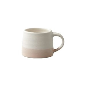 Kubek Kinto Slow Coffee Style 110 ml - Różowo-biały