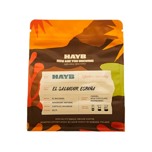 Kawa ziarnista HAYB El Salvador España Filtr 250g