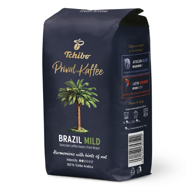 Kawa ziarnista Tchibo Privat Kaffee Brazil Mild 500g 