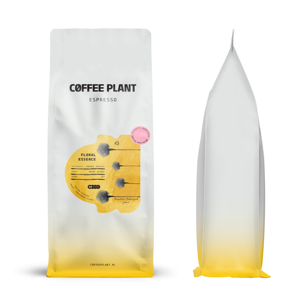 Kawa ziarnista COFFEE PLANT Espresso Floral Essence JASNO PROJEKTY 1kg – NIEDOSTĘPNY