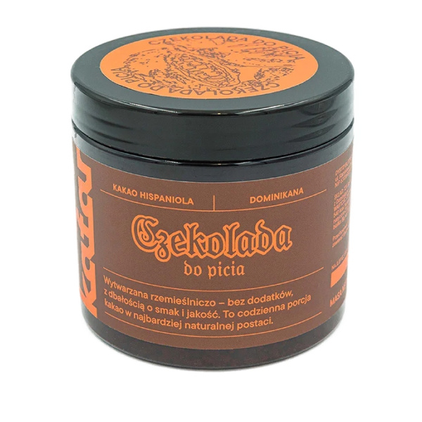 Czekolada na gorąco Kafar Dominikana 72% - Kakao Hispaniola 333g 