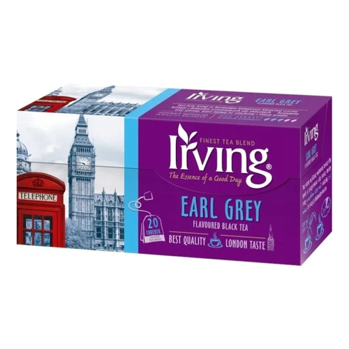 Herbata czarna Irving Earl Grey koperty 20x1,5g