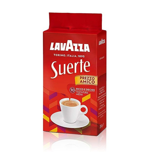 OUTLET - Kawa mielona Lavazza Suerte 250g