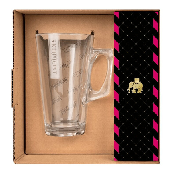 ZESTAW Herbata Richmont Raspberry Pear 12 saszetek + Szklanka Richmont Hot 370ml