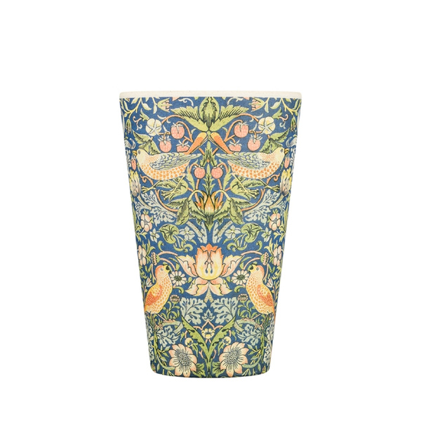 Kubek na wynos Ecoffee Cup William Morris Gallery 400ml - Strawberry Thief 