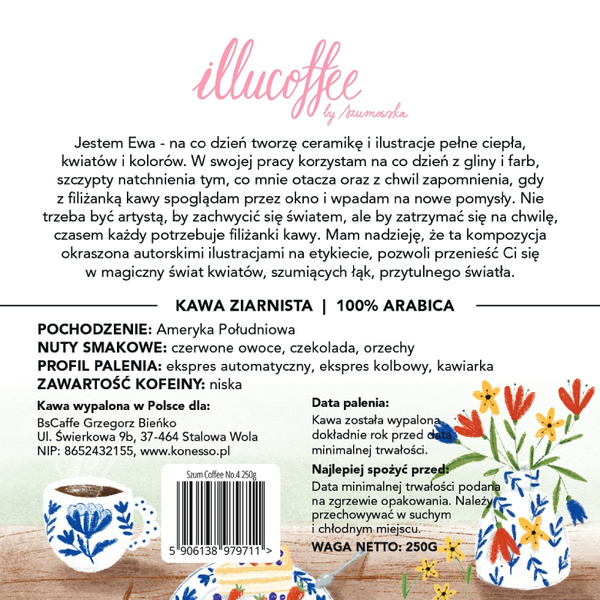Kawa ziarnista illucoffee by szumowska Jesienny poranek 250g
