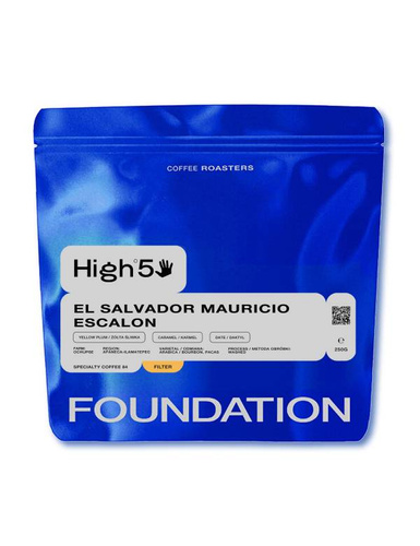 Kawa ziarnista Foundation Coffee Roasters High5 Salvador Mauricio Escalon FILTR 250g – NIEDOSTĘPNY

