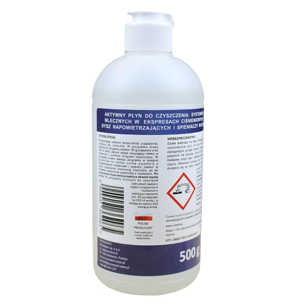 Płyn do czyszczenia systemów mlecznych ECOexpert Milk System Cleaner 500g
