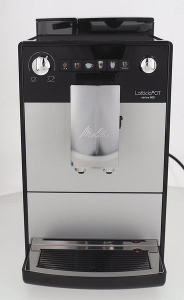 OUTLET 6127 - Ekspres do kawy Melitta Latticia OT F300-101 - Srebrny
