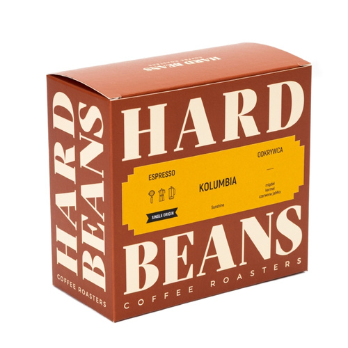 Kawa ziarnista Hard Beans Kolumbia Sunshine 250g