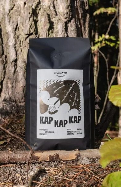 Kawa ziarnista Momento Coffee KAP KAP KAP Jesienne Espresso 1kg - NIEDOSTĘPNY