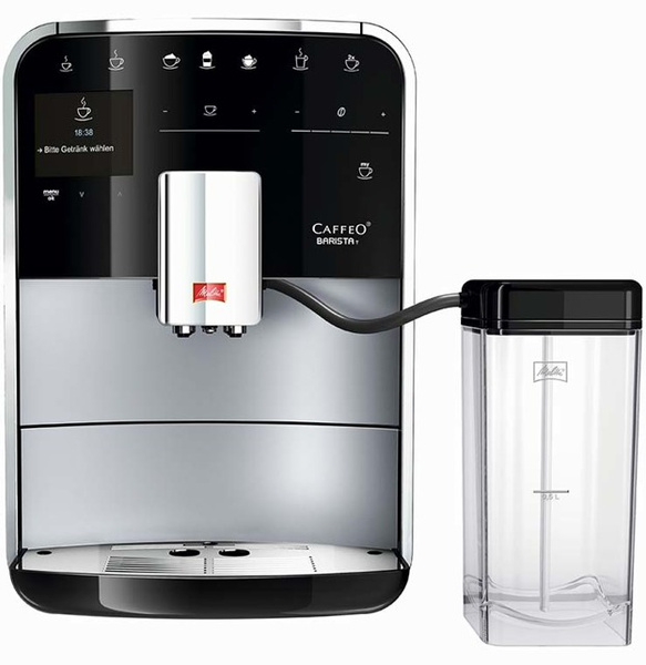 Ekspres do kawy Melitta F83/0-101 Caffeo Barista T Smart - srebrny + GRATIS 2KG KAWY