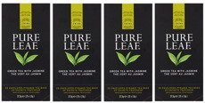 ZESTAW 4x BIO Zielona herbata Pure Leaf Green Jasmin 25x1,5g - opinie w konesso.pl