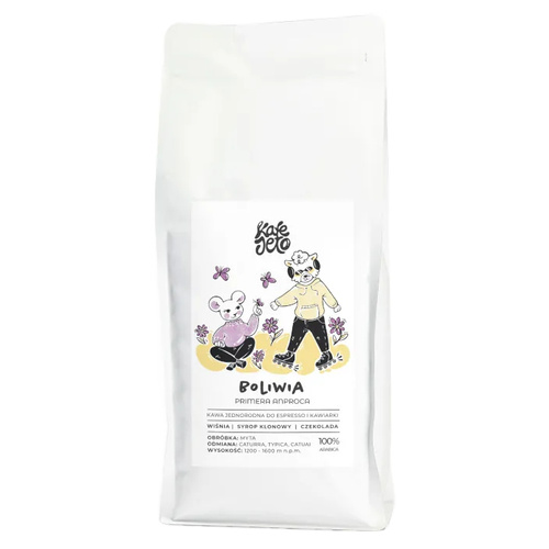 Kawa ziarnista Kafejeto Palarnia Wiosenna Bolivia Primera 1kg – NIEDOSTĘPNY