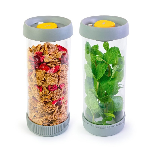 Zestaw 2 pojemników próżniowych Pika 1500ml