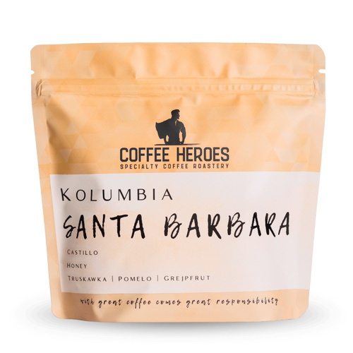 Kawa ziarnista Coffee Heroes Kolumbia Santa Barbara 250g
