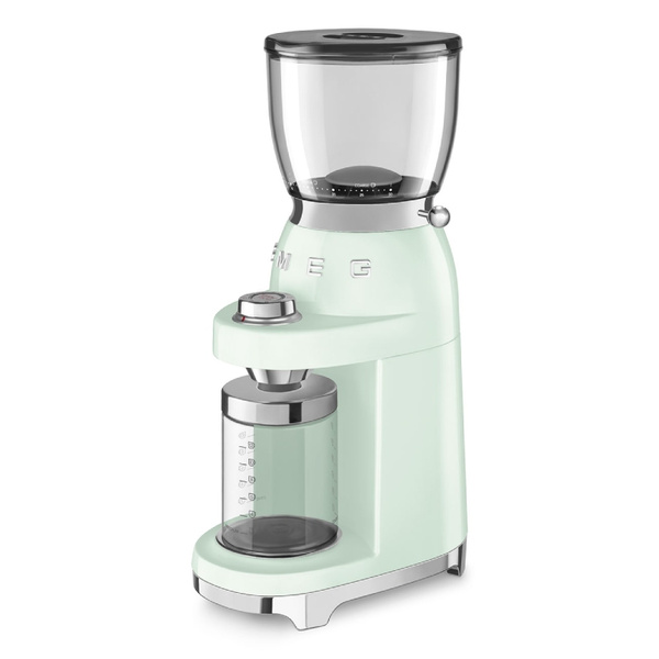 Młynek do kawy Smeg CGF11PGEU - Pastelowa zieleń