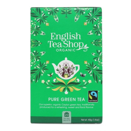 Zielona herbata English Tea Shop Pure Green Tea 20x2g