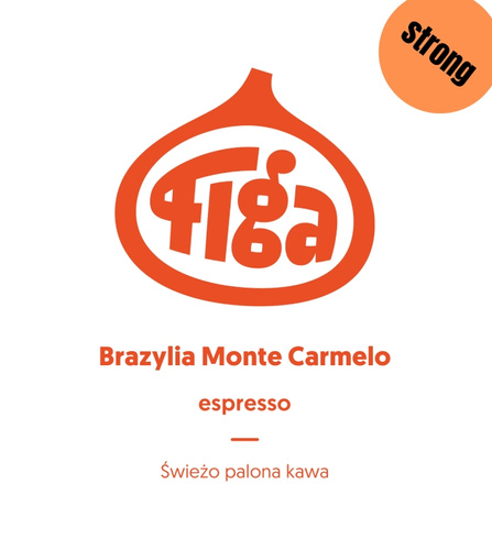 Kawa ziarnista Figa Coffee Brazylia Monte Carmelo ESPRESSO STRONG 250g – NIEDOSTĘPNY - opinie w konesso.pl