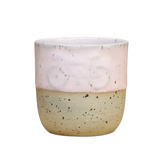 OUTLET - Ceramiczny kubek do espresso POTPOTSTUDIO - Rose Bike 100 ml