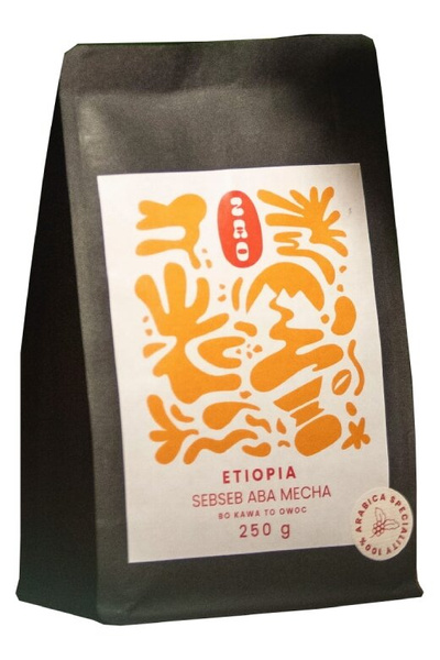 Kawa ziarnista ZAO Coffee Etiopia Sebseb Aba Mecha 250g – NIEDOSTĘPNY