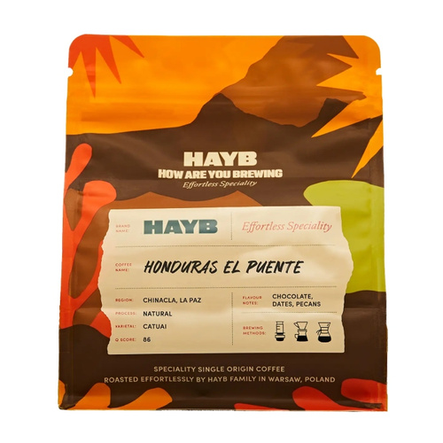 Kawa ziarnista HAYB Honduras El Puente Natural 250g