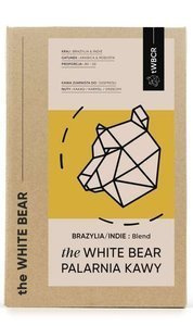 Kawa ziarnista The White Bear Brazylia/Indie 1kg