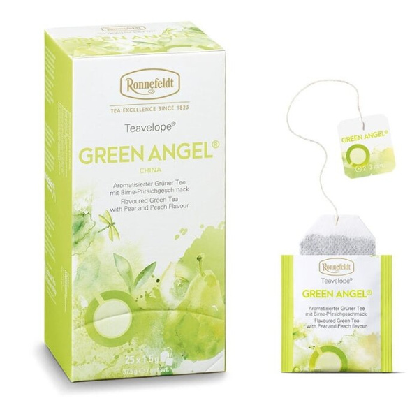 OUTLET - Zielona herbata Ronnefeldt Teavelope Green Angel 25x1,5g