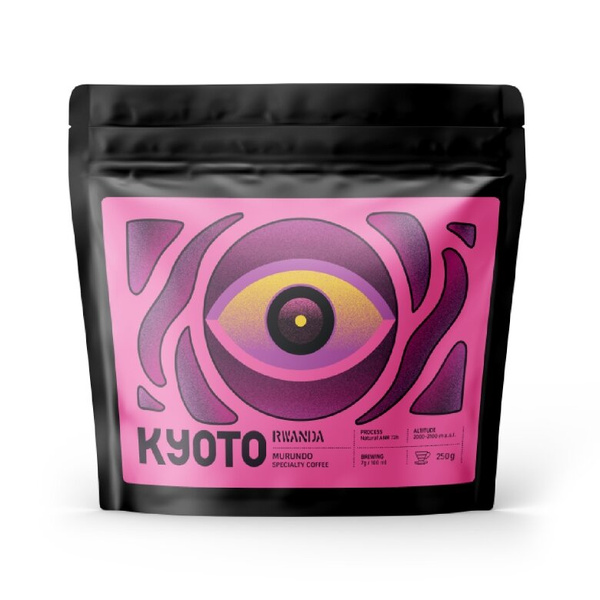 Kawa ziarnista KYOTO Rwanda Murundo 250g - NIEDOSTĘPNY