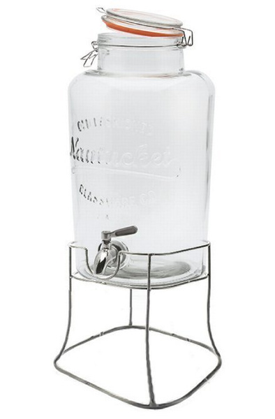 Koncept Lemoniadowy Monin - Słój + syropy do lemoniady o smaku granatu