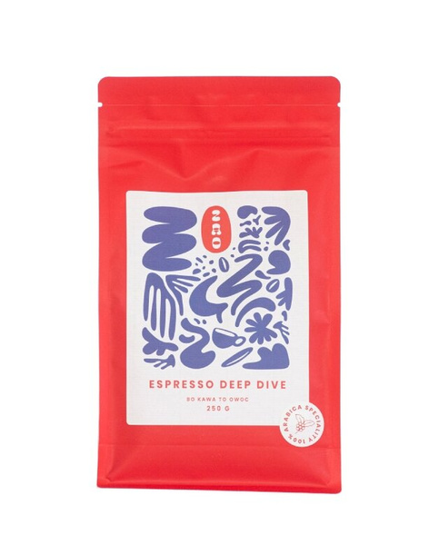 Kawa ziarnista Zao Coffee Espresso Deep Dive 250g – NIEDOSTĘPNY